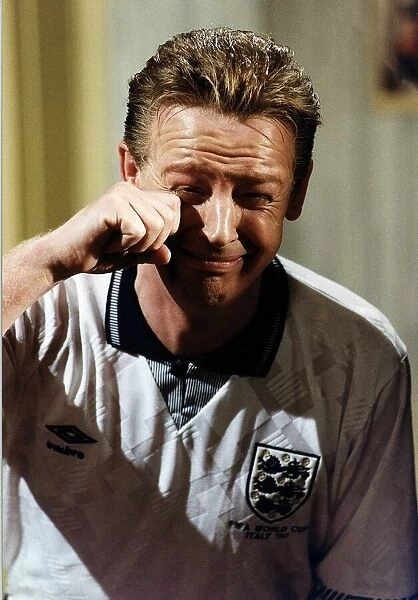 Les Dennis Comedian and TV presenter plays one of his roles as a Crying footballer in