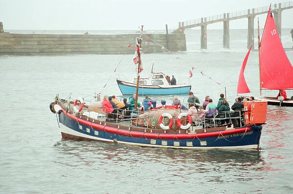 Lifeboat, Whitby, North Yorkshire, England, 21st October 1997