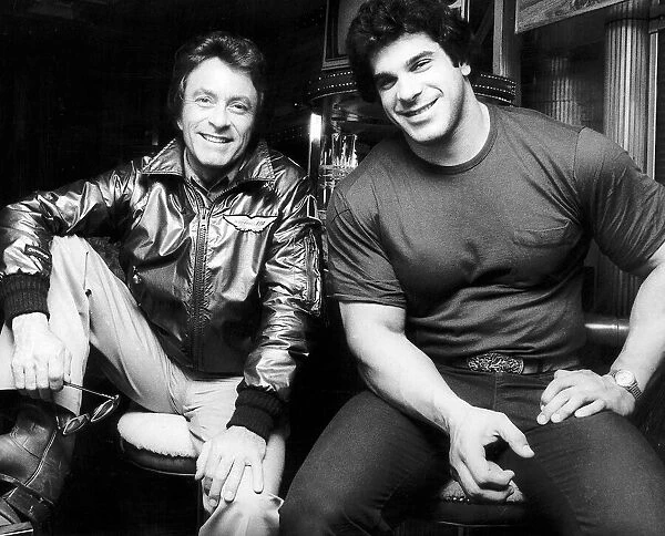 Lou Ferrigno actor the real Incredible Hulk with Bill Bixby who played Dr David