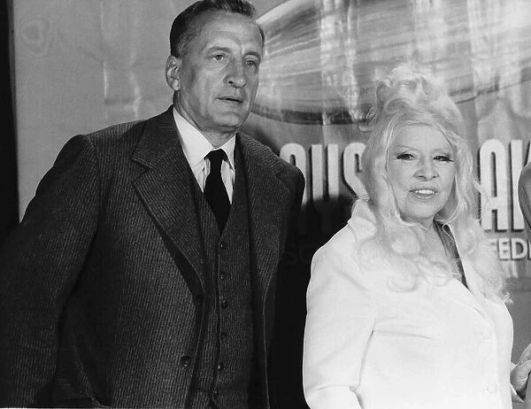 Mae West  /  Film Actress with George C Scott - September 1974 Dbase MSI