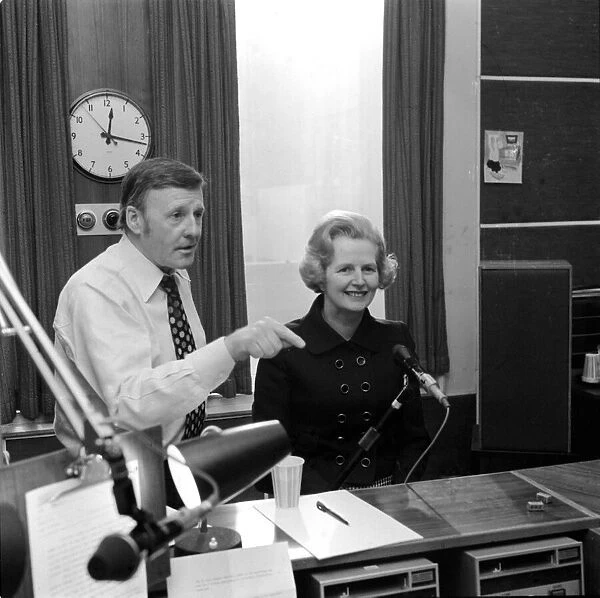 Margaret Thatcher February 1975 With Jimmy Young