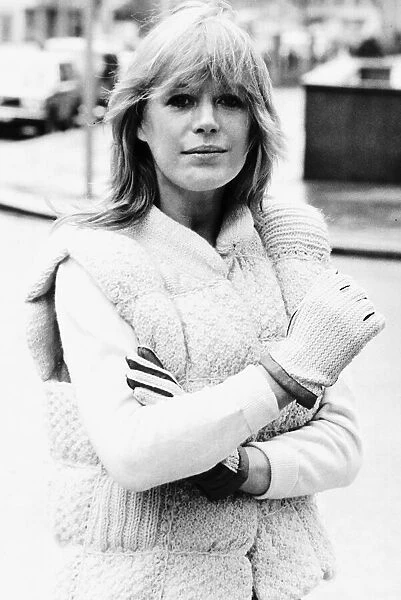Marianne Faithfull pop singer actress December 1980 A©mirrorpix