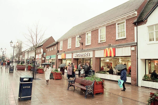 McDonald's, High Street, Solihull, 7th January 1999