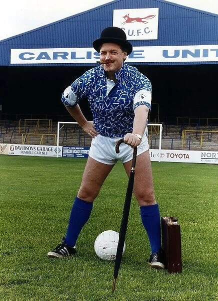 Michael Knighton, businessman & chairman of Carlisle United Football Club April 1993