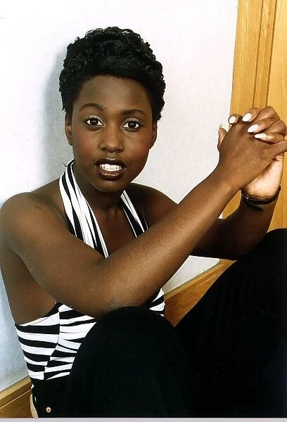 Michelle Gayle June 1993. actress from Eastenders and also a pop singer