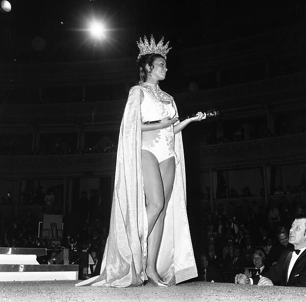 Miss World 1970 Competition at the Royal Albert Hall, London