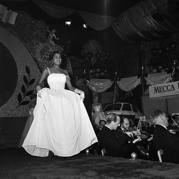 The Miss World beauty competition, held at the Lyceum in London