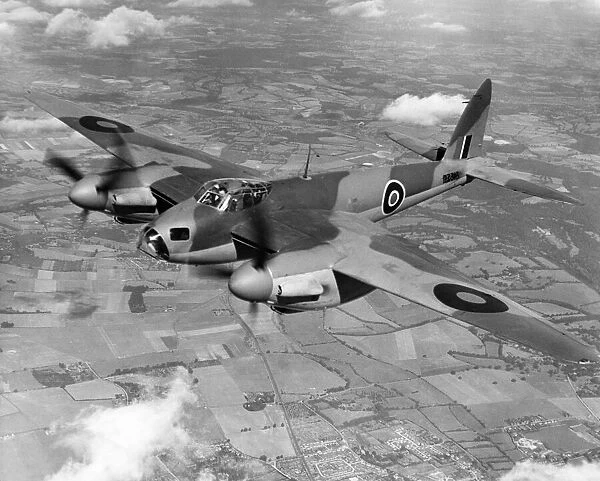 Mosquito B Mark IV Series 2, DZ313, seen here during a test flight shortly before