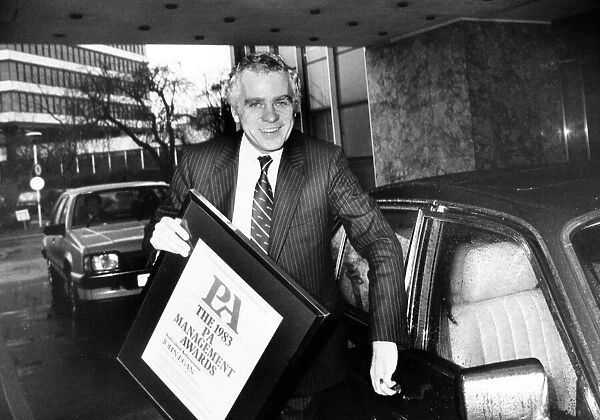 Mr John Egan, chairman of Jaguar Cars, leaves Birmingham Chamber of Industry