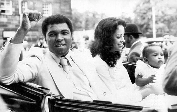 MUHAMMAD ALI (1942-2016) Muhammad Ali with wife Veronica