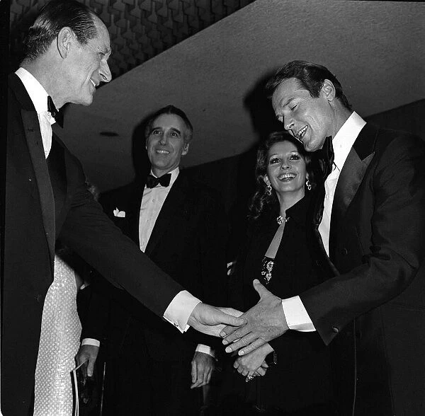 The names Phillip, Prince Phillip. HRH Prince Philip, Duke of Edinburgh shakes hands with