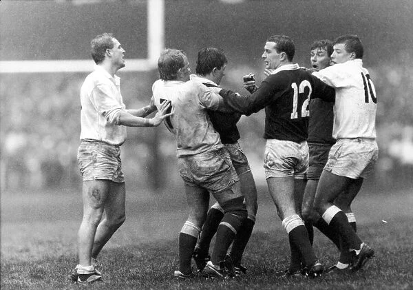 Five Nations Championship Wales v England Cardiff Arms Park 18th March 1989 England