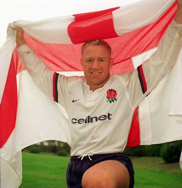 Neil Back england rugby star Sept 1999