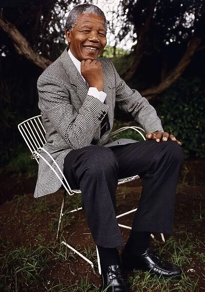 Nelson Mandela South African President 1990