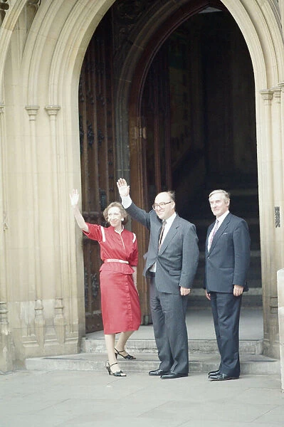 New Leader of the Labour Party John Smith and Deputy Leader Margaret Beckett