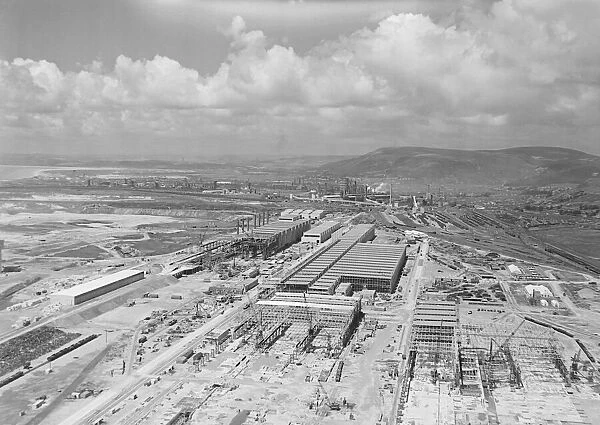 New Steel Works near Port Talbot circa 1951 024971  /  6