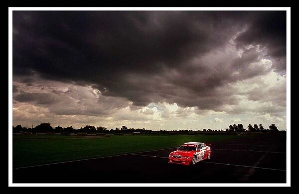 NEW VAUXHALL GSI CAR RED AND WHITE RACING JULY 1999 FOR ROAD RECORD