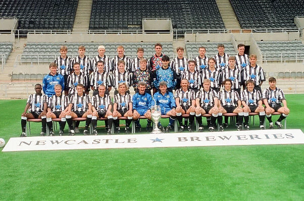 Newcastle United 1993, Pre Season Phtoto-call, St James Park, Newcastle, 30th July 1993