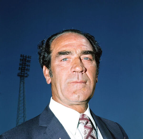 Newcastle United Manager Joe Harvey. July 1972