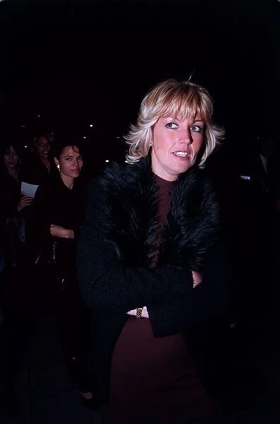 Nicola Smith Model March 98 Arriving at the royal albert hall to hear eastenders