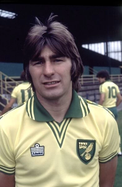 Norwich City Norwich City Photocall. Keith Robson. July 1978
