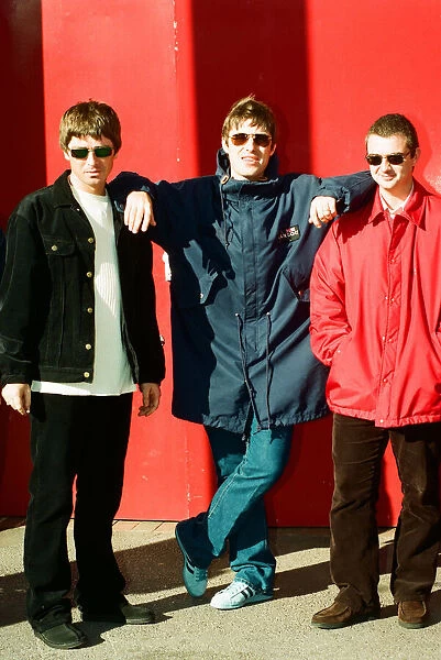 Oasis outside the Metroradio Arena, Newcastle upon Tyne, United Kingdom