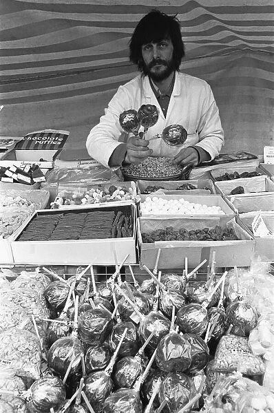 The Oval Sunday Market Circa May 1970 Confectionary Stall