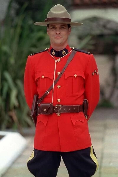 Paul Gross actor as Constable Benton Fraser March 1998 of the Royal Canadian