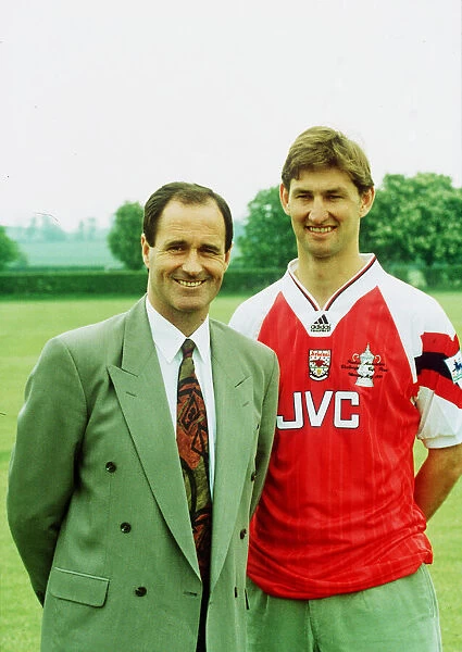 Paul Merson with George Graham 1993