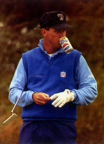 Payne Stewart Golfer July 1991 during practice at Royal Birkdale in Lancashire