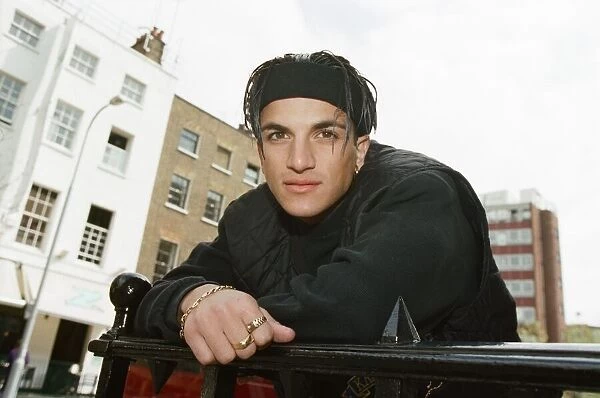 Peter Andre singer pictured 27th April 1995