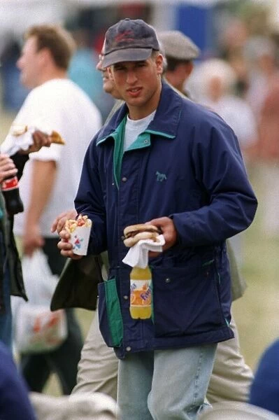 Peter Phillips August 98 Son of Princess Anne during horse trials at her Gatcombe