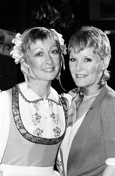 Petula Clark who stars in the hit musical show The Sound of Music