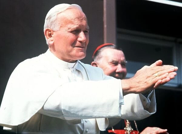 Pope John Paul II at Bellahouston Park in Glasgow, Scotland