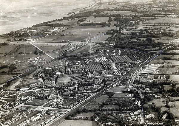 Port Sunlight Works and Part of Village, Merseyside, Circa 1914