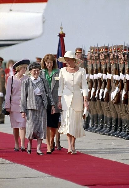 Prince and Princess Of Wales Overseas Official visit to Hungary