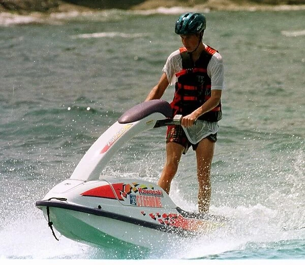 Prince William Collection 1997 Prince William Jet Skiing in St Tropez, July 1997