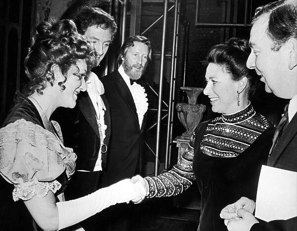 Princess Margaret meets Patricia Routledge, and the cast of Jane Austen