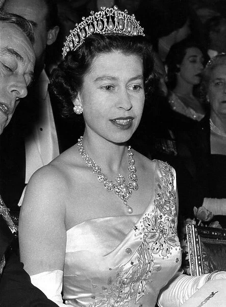 Queen Elizabeth II attends the premiere of the film 'Dunkirk'