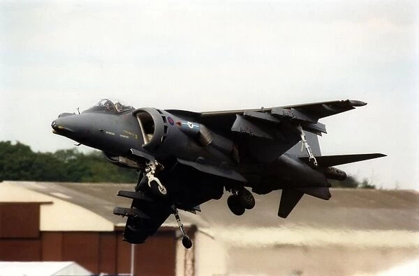 A RAF British Aerospace  /  McDonnell Douglas Harrier II GR7 'Harrier Jump Jet'