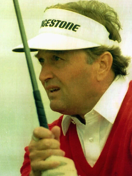 Ray Floyd playing in the British Open Championships at Muirfield 1992