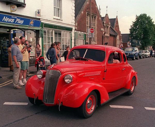 Red Custom Car Auston A 35