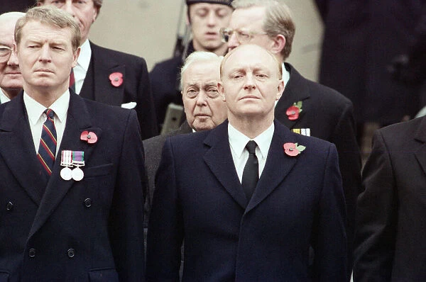 Remembrance Day parade at Whitehall, London. Paddy Ashdown