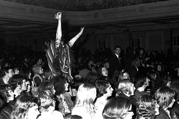 Rolling Stones: fanst at the Newcastle City Hall 4th March 1971