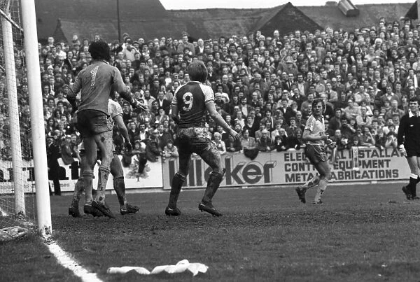 Rotherham United 3 v. Charlton Athletic 0. Division Three Football. April 1981 MF02-17