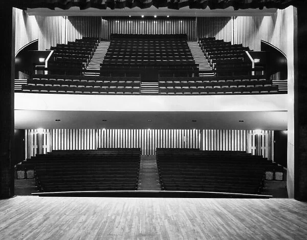 Royal Theatre, St Helens view from the stage of the newly rebuilt theatre, St Helens