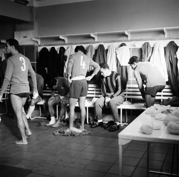 Behind the scenes at Real Madrid Football Club For sale as Framed