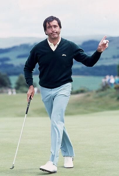 Seve Ballesteros Spanish golfer May 1988