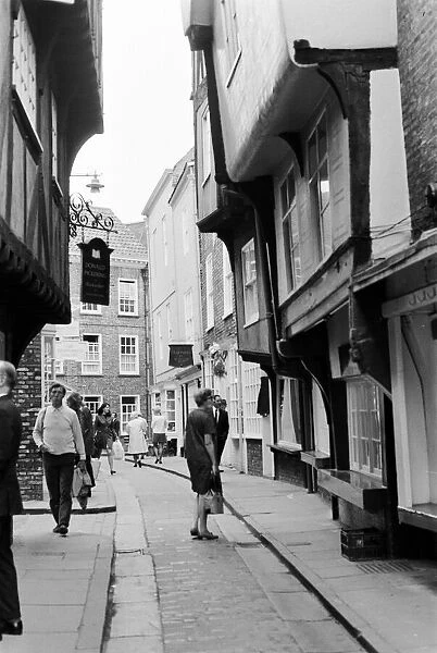 The Shambles, York. September 1971 Local Caption watscan - 06  /  04  /  2010