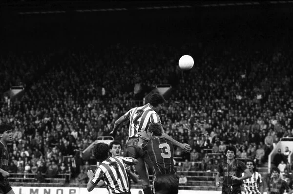 Sheffield Wednesday v. Leicester City. October 1984 MF18-05-056 The final score was a